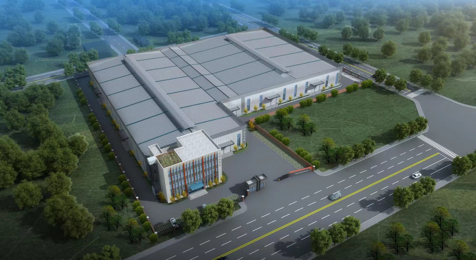 蒲江食品产业园标准厂房出租4800平全新钢结构可环评